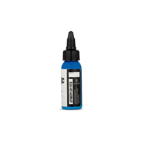 Dynamic Color Co Electric Blue Tattoo Ink 1 oz bottle back view