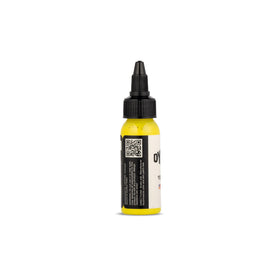 Dynamic Color Co Lemon Yellow Tattoo Ink 1 oz with needle