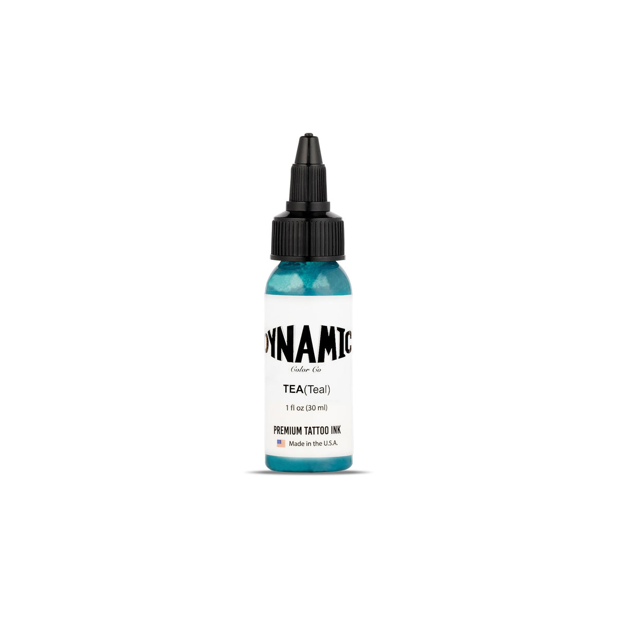 Dynamic Color Co Teal Tattoo Ink 1 oz front view