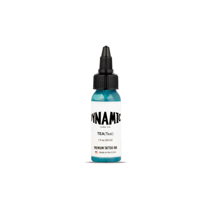 Dynamic Color Co Teal Tattoo Ink 1 oz front view