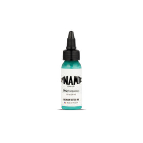 Dynamic Color Co Turquoise Tattoo Ink 1 oz front view