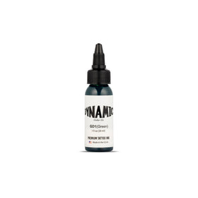 Dynamic Color Green Tattoo Ink 1 oz front view