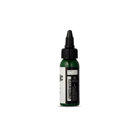 Dynamic Color Leaf Green Tattoo Ink 1 oz bottle side view