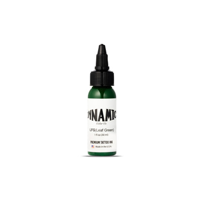 Dynamic Color Leaf Green Tattoo Ink 1 oz front view