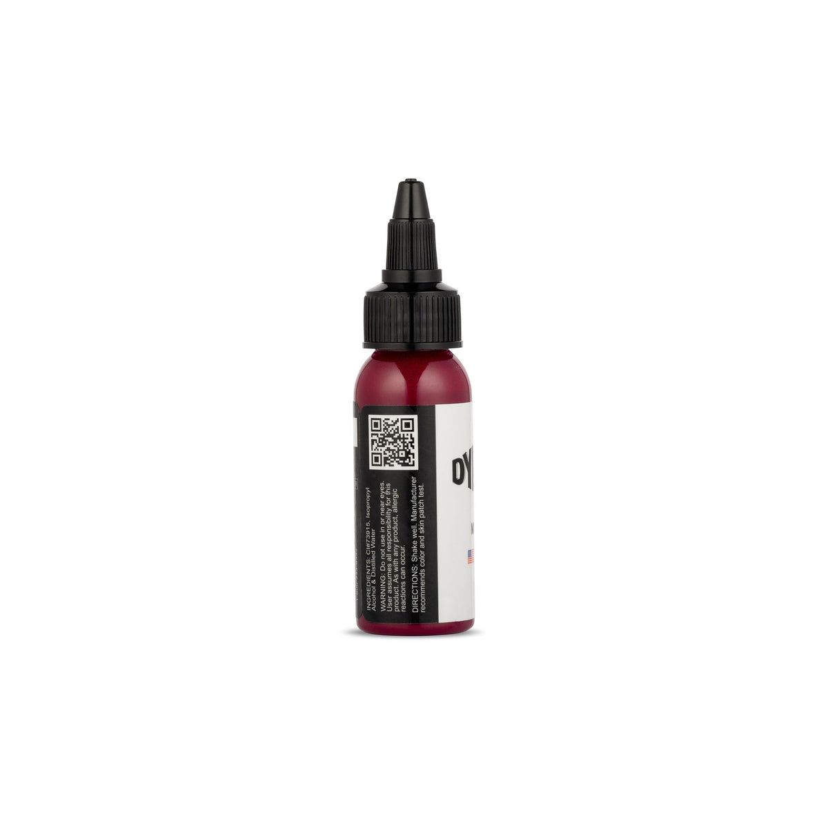 Dynamic Color Magenta Tattoo Ink bottle with lot number