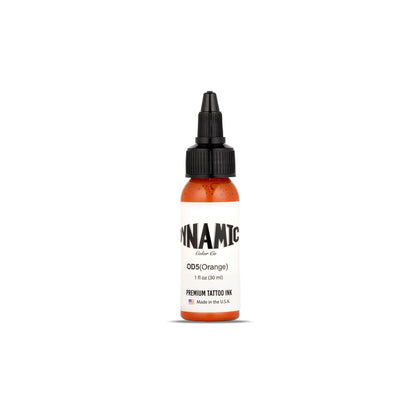 Dynamic Color Tattoo Ink Orange 1 oz front view