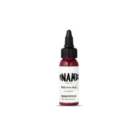 Dynamic Color Wine Red Tattoo Ink 1 oz front view