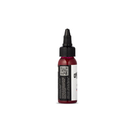 Dynamic Color Wine Red Tattoo Ink 1 oz side view
