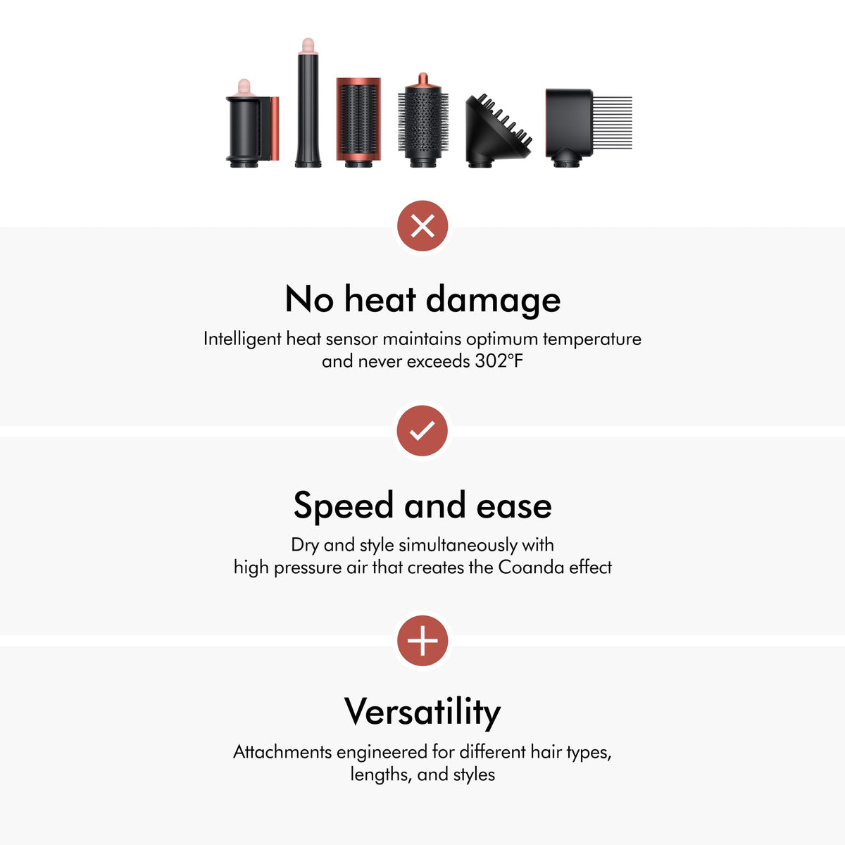 Dyson Airwrap™ Complete Long Diffuse Multi-Styler large round volumizing brush