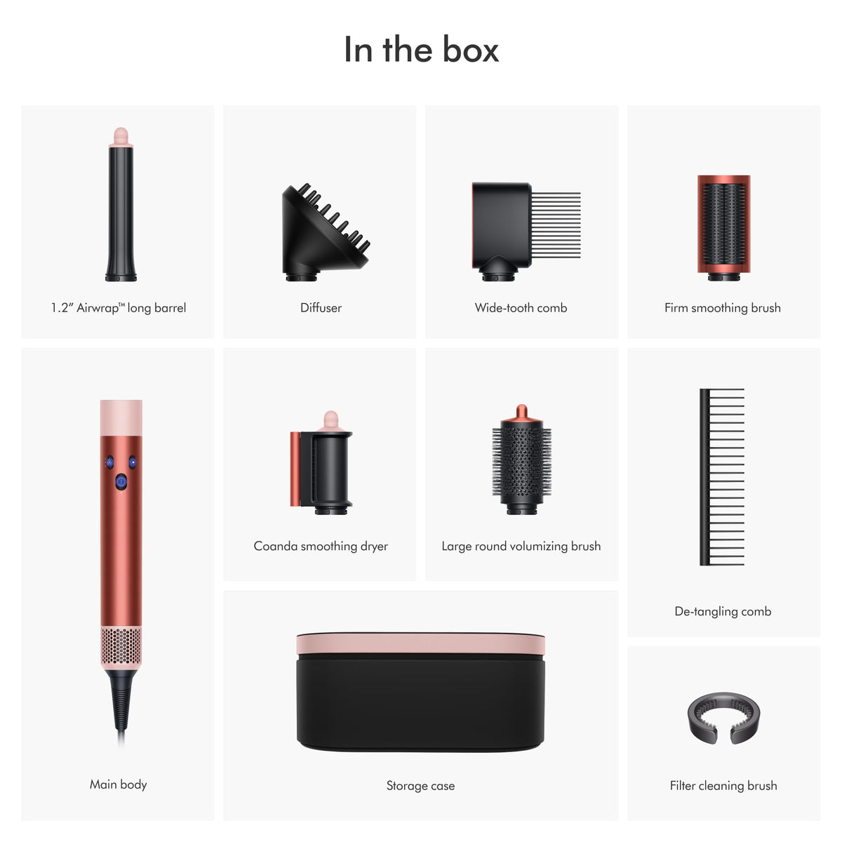Dyson Airwrap™ Complete Long Diffuse Multi-Styler with diffuser attachment