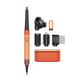 Dyson Airwrap i.d. Multi-Styler Curly+Coily in Ceramic Apricot front view