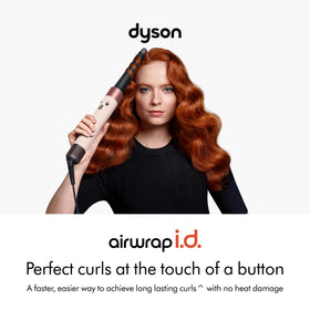Dyson Airwrap i.d. Multi-Styler in use on wavy hair