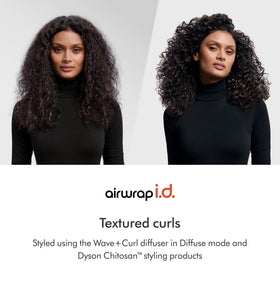 Dyson Airwrap i.d. Multi-Styler styling curly hair
