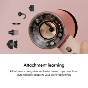 Dyson Supersonic Nural Hair Dryer attachment learning feature