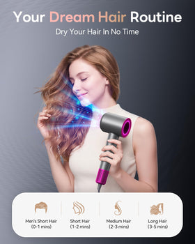 DZDVO Hair Dryer demonstrating low-noise operation