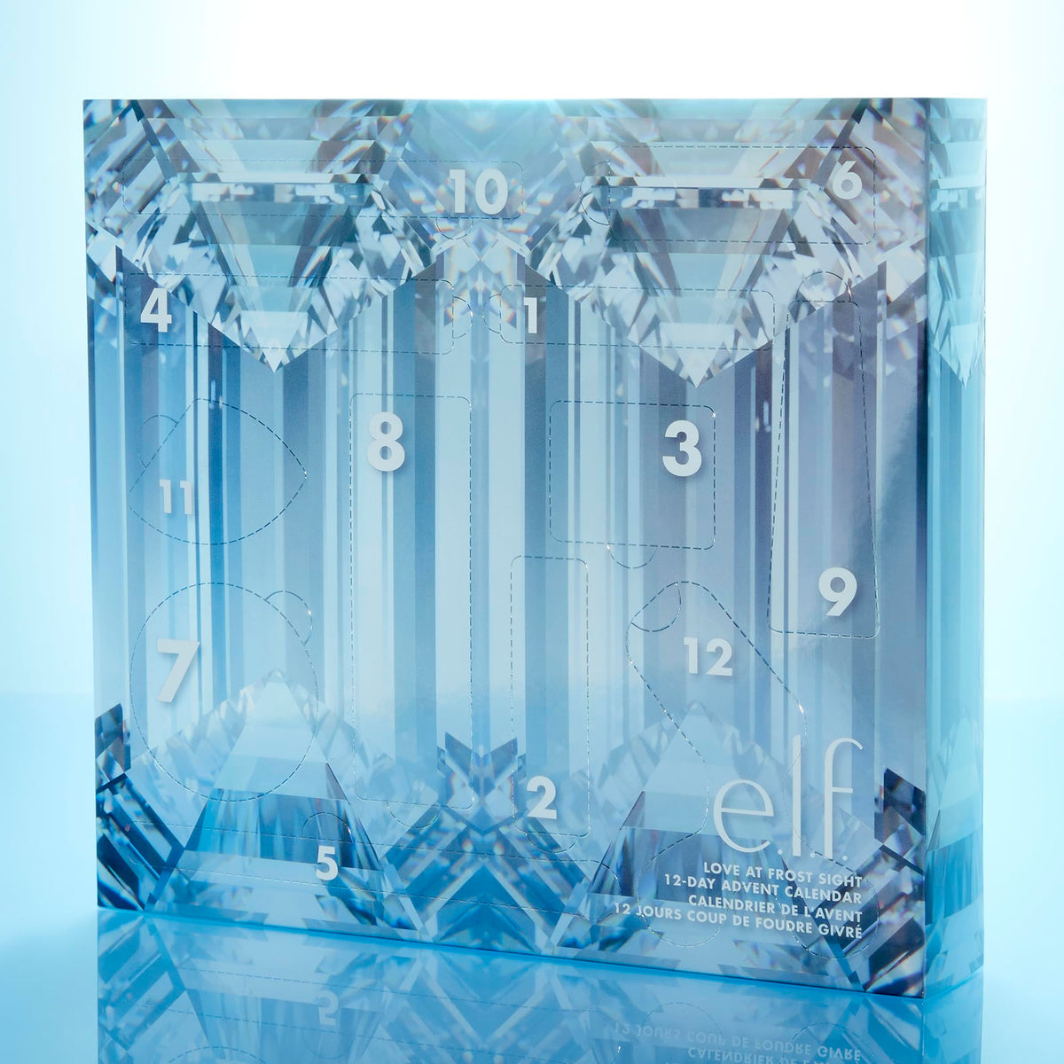 e.l.f. Advent Calendar close-up of skincare mini and tools
