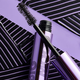 e.l.f. Big Mood Mascara applied on lashes for dramatic effect