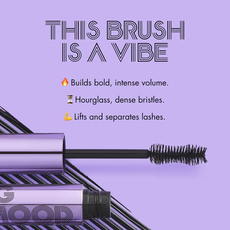 e.l.f. Big Mood Mascara Mini packaging with ingredients