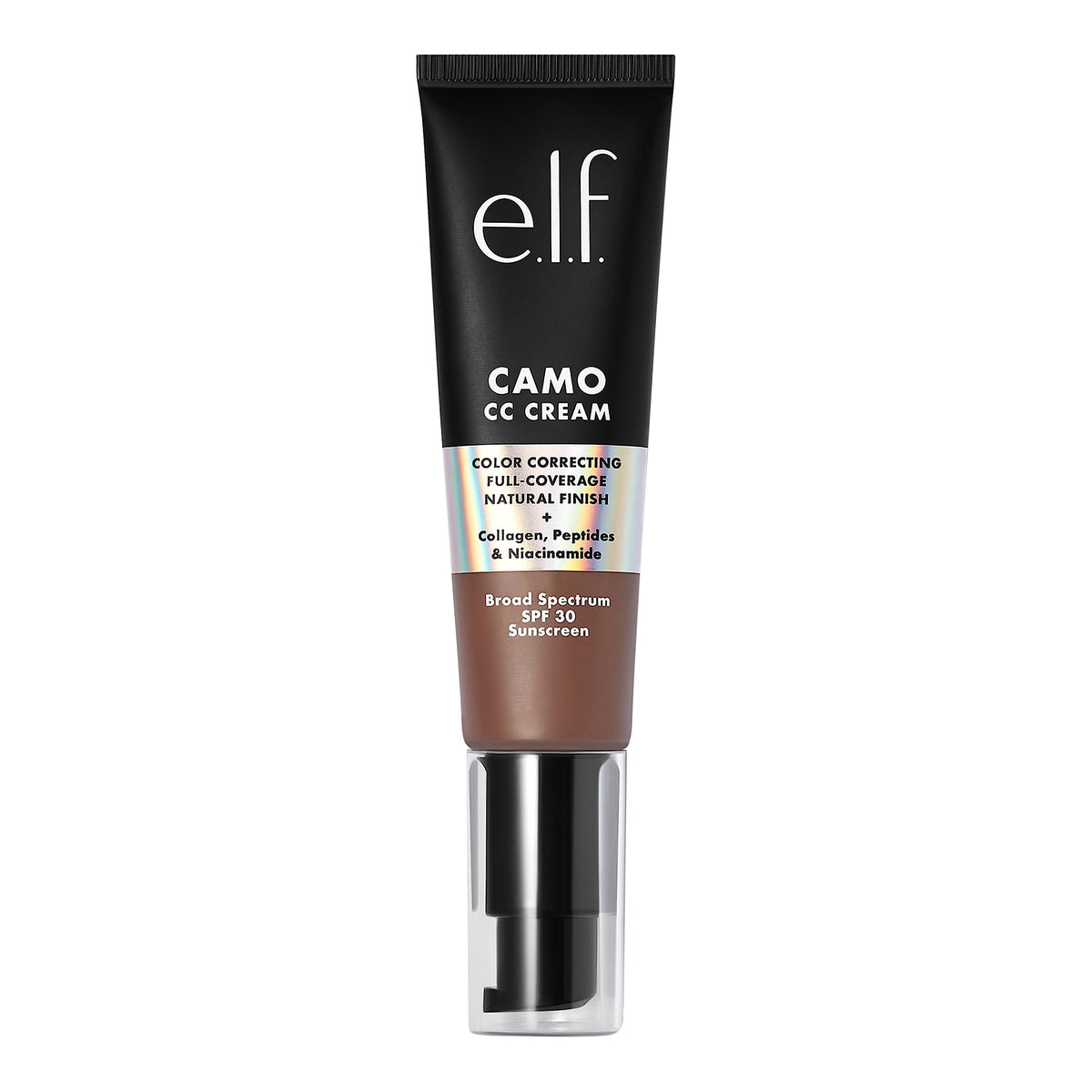 e.l.f. Camo CC Cream Deep 560 front view with SPF 30 label