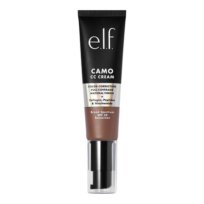 e.l.f. Camo CC Cream Deep 560 front view with SPF 30 label