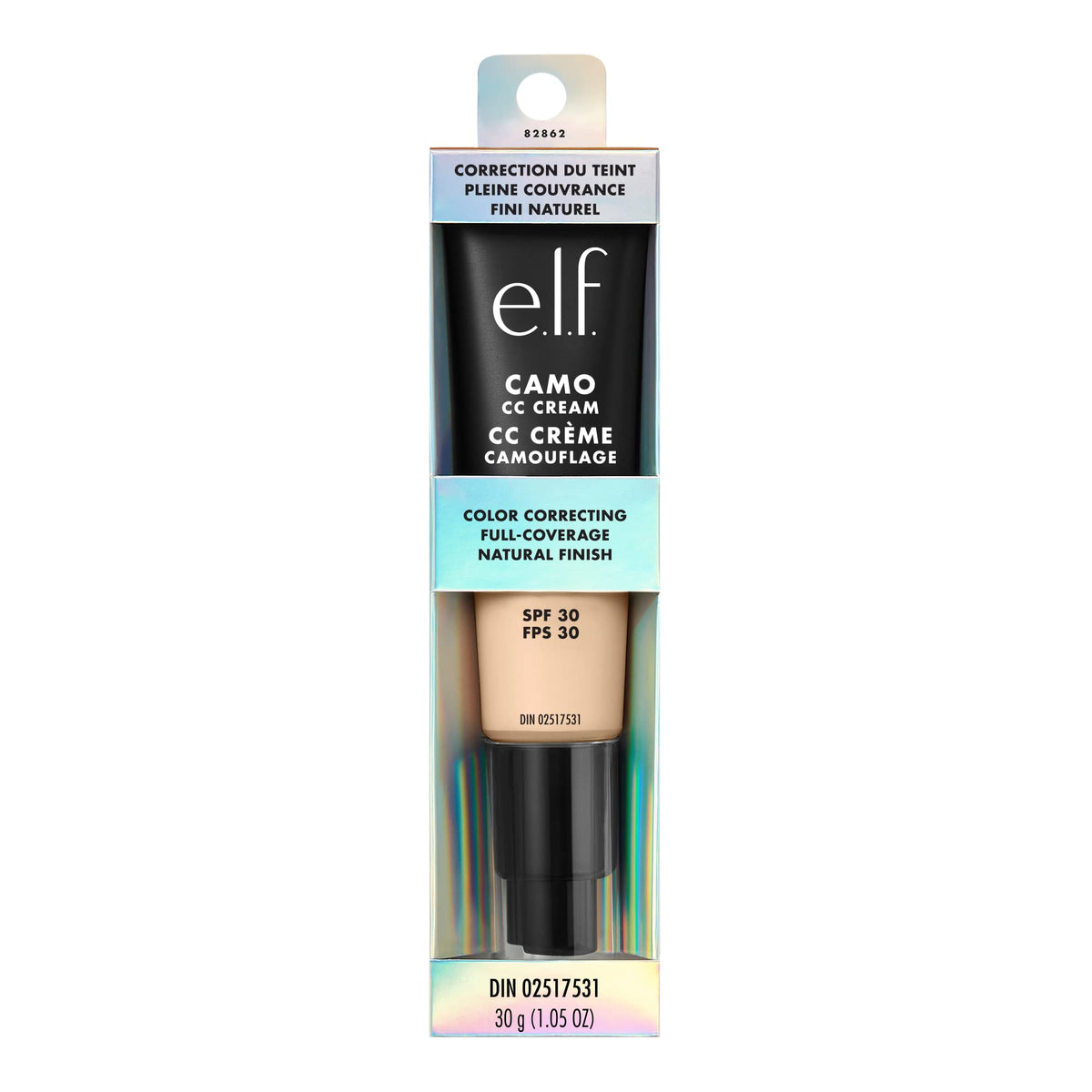 e.l.f. Camo CC Cream Fair 100 W packaging