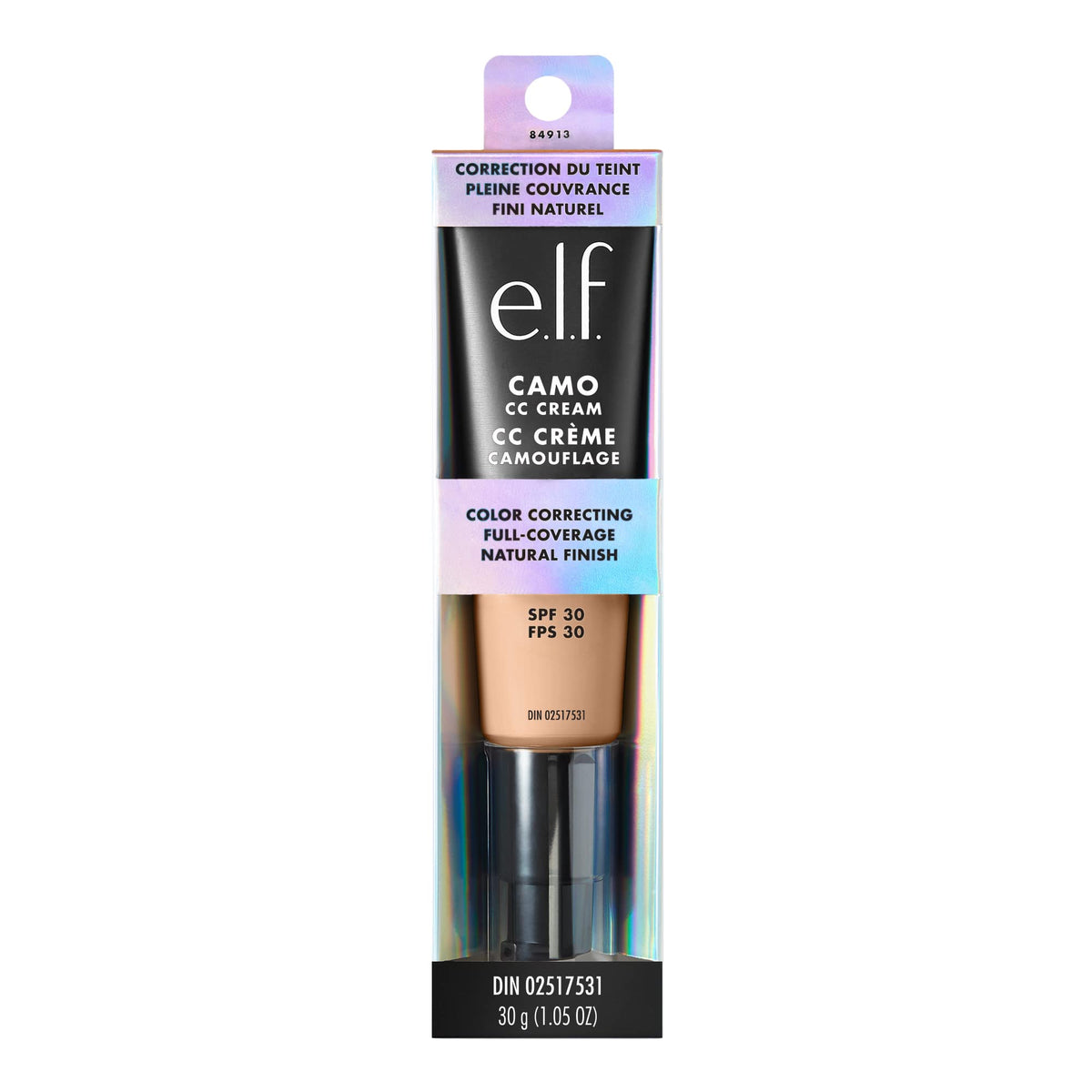 e.l.f. Camo CC Cream Light 210 N in beauty setup