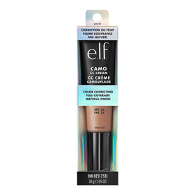 e.l.f. Camo CC Cream Tan 425 N in natural light