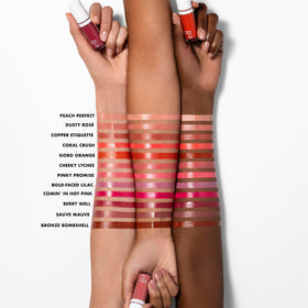 e.l.f. Camo Liquid Blush Bronze Bombshell swatch on skin