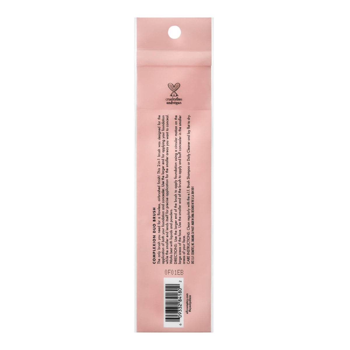 e.l.f. Complexion Duo Brush close-up of bristles