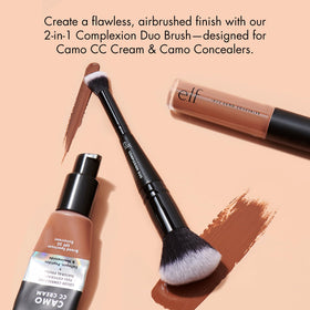 e.l.f. Complexion Duo Brush larger end for foundation application