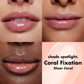 e.l.f. Glow Reviver Lip Oil Coral Fixation packaging