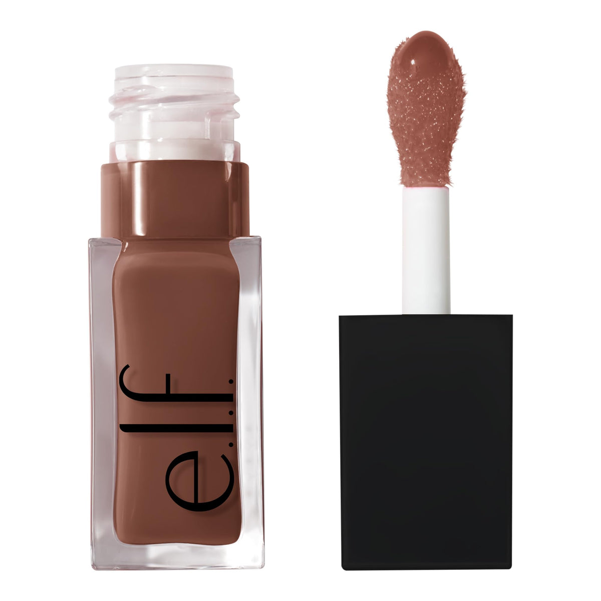 e.l.f. Glow Reviver Lip Oil Honey Talks front view