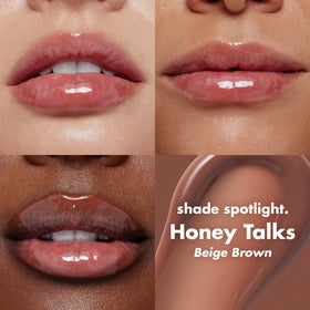 e.l.f. Glow Reviver Lip Oil Honey Talks packaging