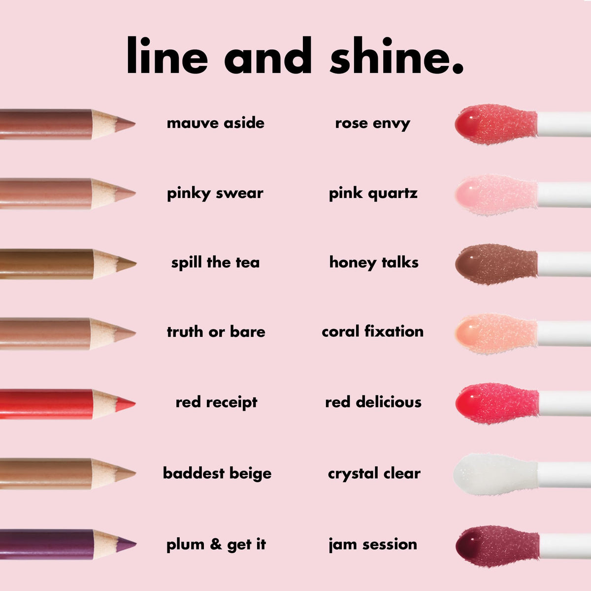 e.l.f. Glow Reviver Lip Oil Honey Talks with other makeup