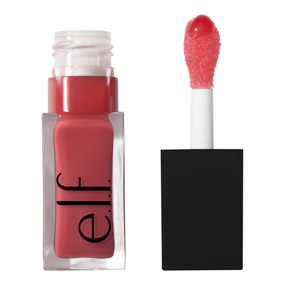 e.l.f. Glow Reviver Lip Oil in Rose Envy front view