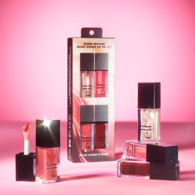 e.l.f. Glow Reviver Lip Oil Kit with applicator