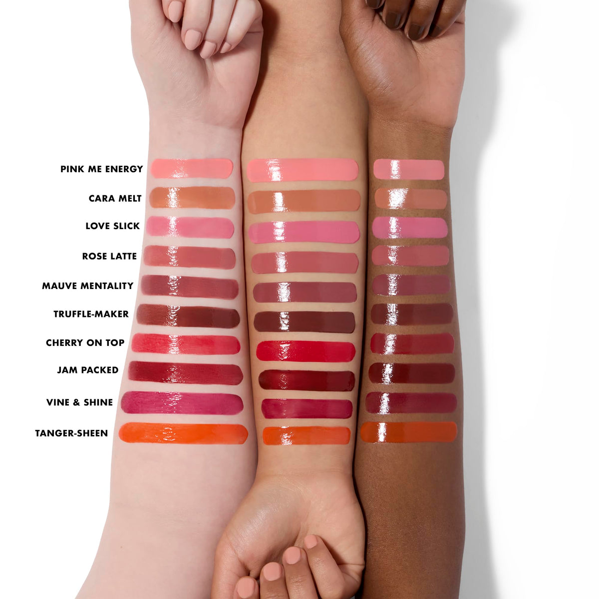 e.l.f. Glow Reviver Lip Oil Stick applied on lips