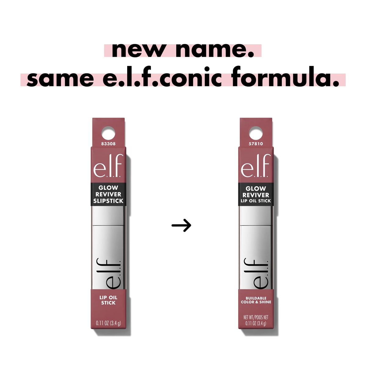 e.l.f. Glow Reviver Lip Oil Stick showing the applicator