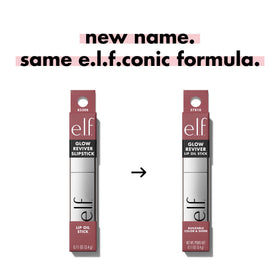 e.l.f. Glow Reviver Lip Oil Stick showing the applicator