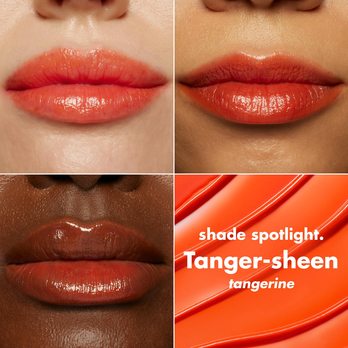 e.l.f. Glow Reviver Lip Oil Stick Tanger-sheen close-up of the stick