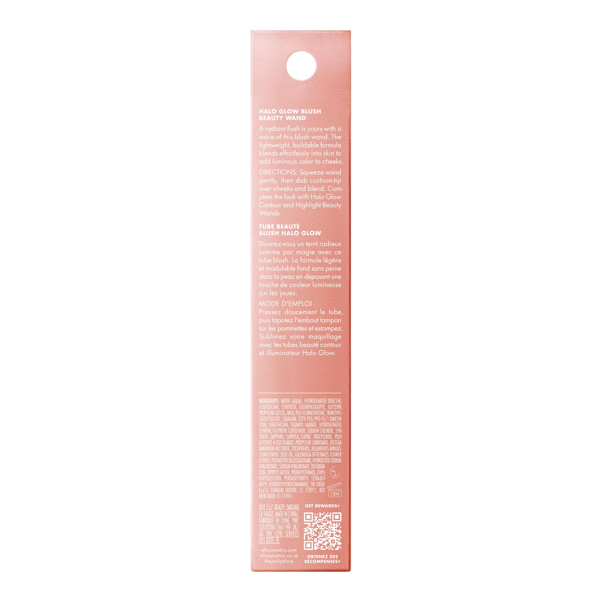 e.l.f. Halo Glow Blush Wand Magic Hour with other beauty products