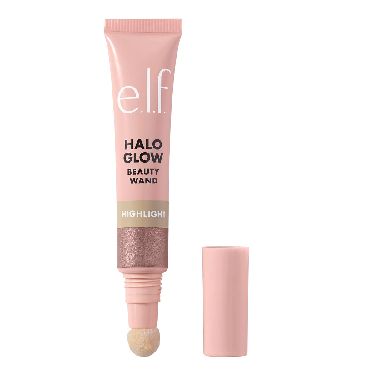 e.l.f. Halo Glow Highlight Wand Rose Quartz front view