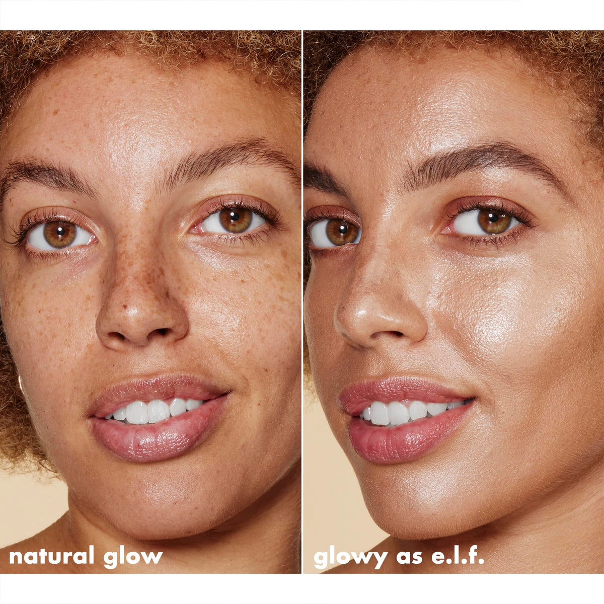 e.l.f. Halo Glow Liquid Filter 4 Medium swatch on hand