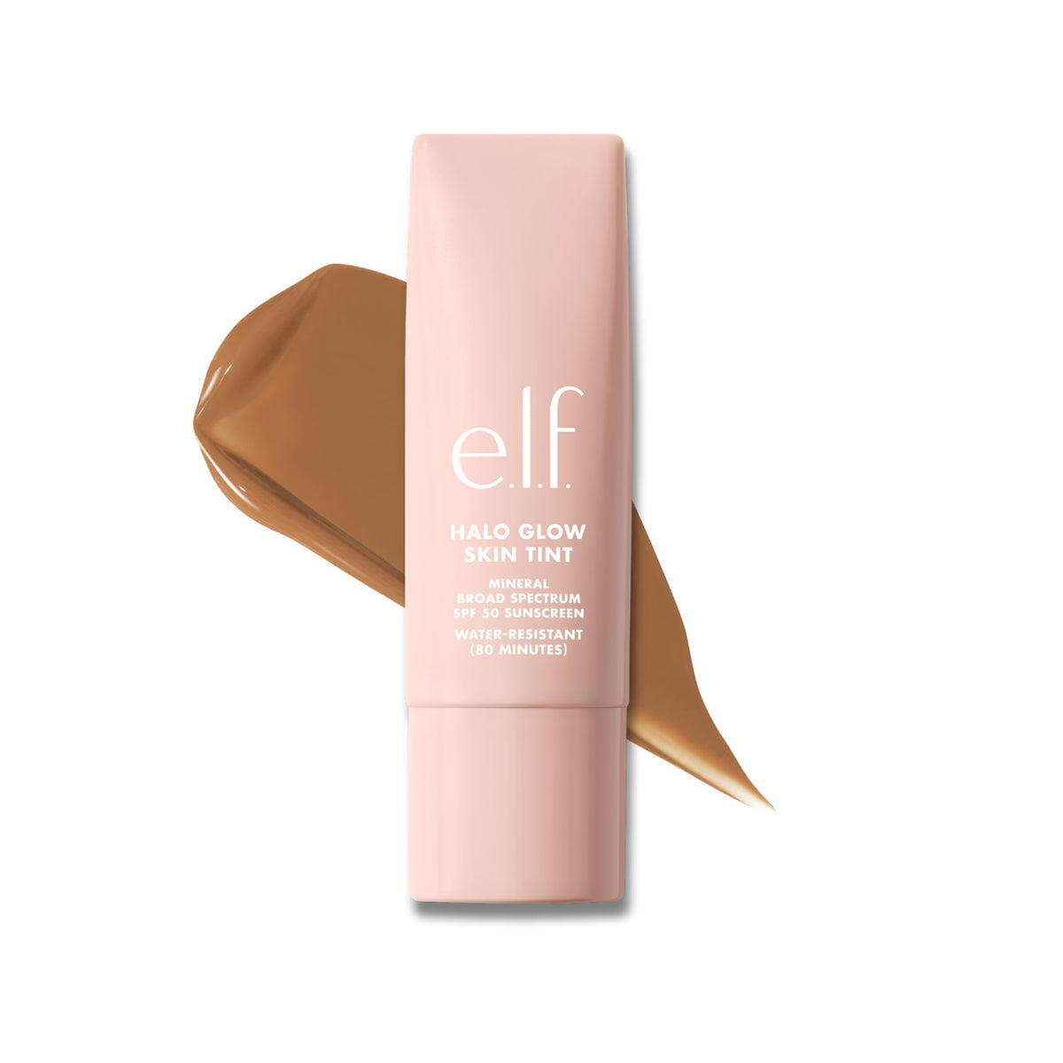 e.l.f. Halo Glow Skin Tint SPF 50 11 Tan Warm front view
