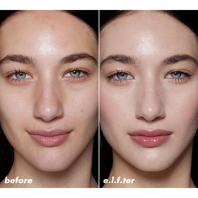 e.l.f. Halo Glow Skin Tint SPF 50 Fair Warm texture close-up