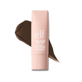 e.l.f. Halo Glow Skin Tint SPF 50 front view with packaging