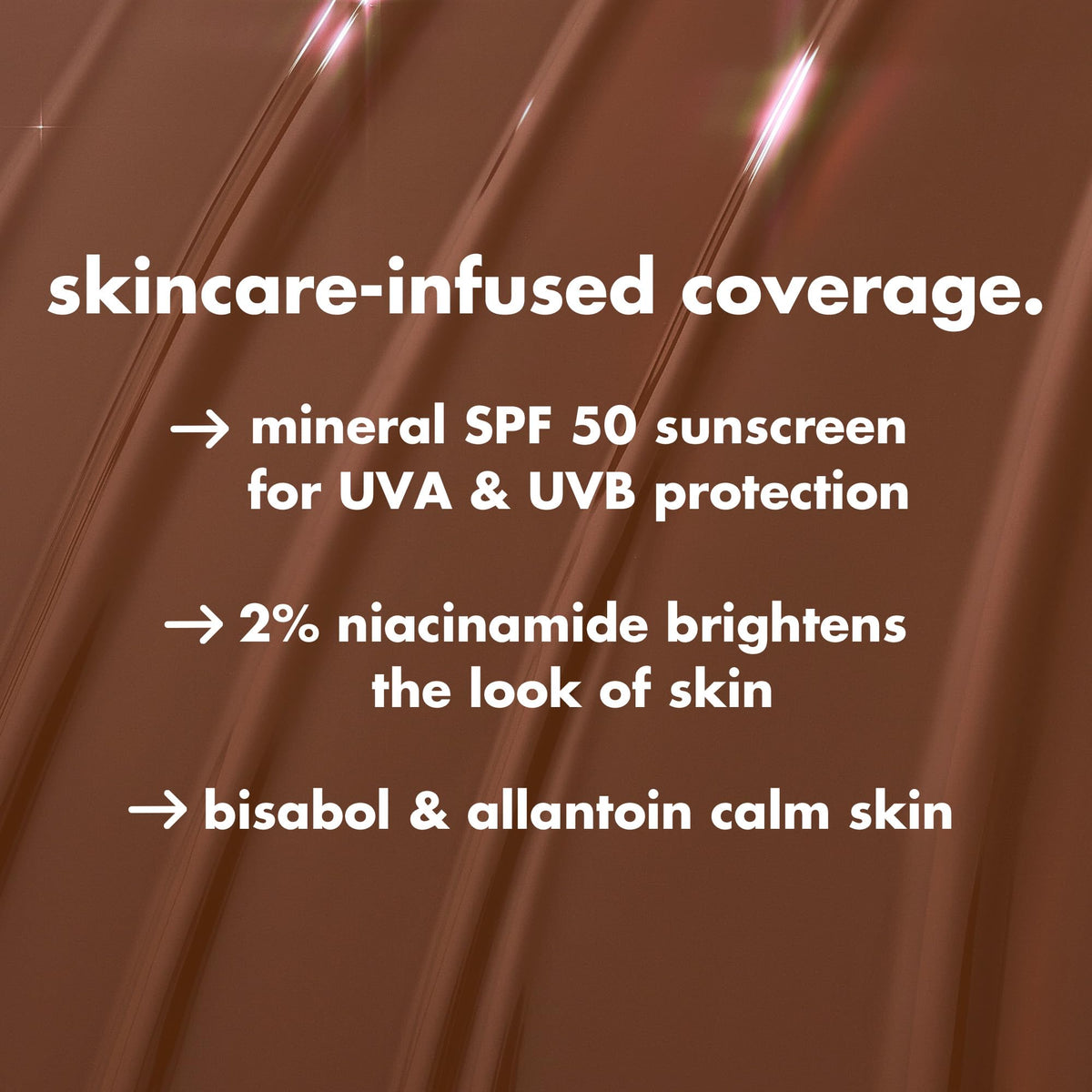 e.l.f. Halo Glow Skin Tint SPF 50 shade range display