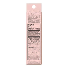 e.l.f. Halo Glow Skin Tint SPF 50 with makeup accessories