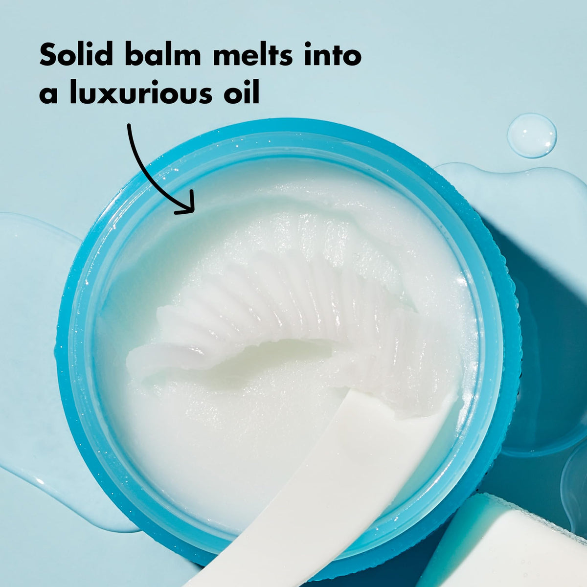 e.l.f. Holy Hydration! Cleansing Balm on a bathroom counter
