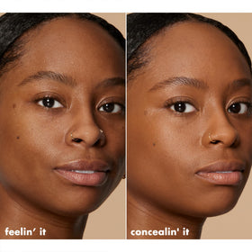 e.l.f. Hydrating Camo Concealer Deep Cinnamon on skin swatch
